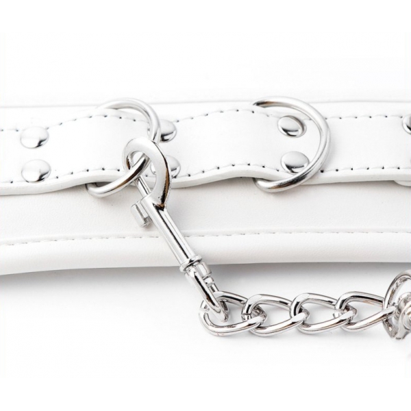 Soft Leather Elastic Sponge Cuffs - Lock WRIST