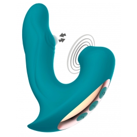 Eeuwige Clitorale en G-Spot Stimulator 15cm Turquoise