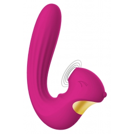 Hemelse Clitoris en G-Spot Stimulator 15cm Paars