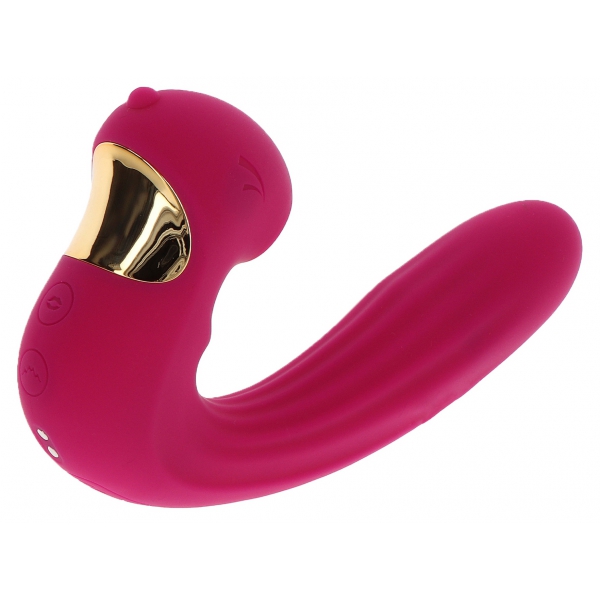 Hemelse Clitoris en G-Spot Stimulator 15cm Paars