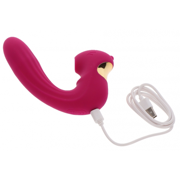 Celestial Clitoral and G-Spot Stimulator 15cm Purple