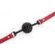 Eslinga de pelotas Liny Thin Negro-Rojo