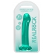 Dildo Rody Crystal RealRock 16 x 4cm Grün