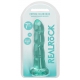 Consolador Twist Crystal RealRock 16 x 4cm Verde