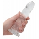 Dildo Twist Kristal RealRock 16 x 4cm Helder