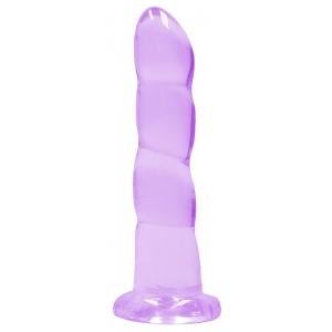 Real Rock Crystal Dildo Twist Crystal RealRock 16 x 4 cm Viola