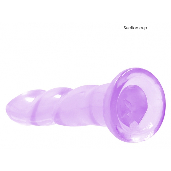 Dildo Twist Crystal RealRock 16 x 4 cm Viola