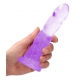 Dildo Twist Crystal RealRock 16 x 4 cm Viola