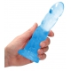 Dildo Twist Crystal RealRock 16 x 4 cm Blu