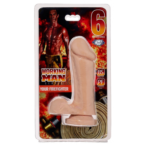 Dildo Brandweerman 14 x 5.5cm