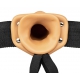 Gode ceinture vibrant Hollow Vibe RealRock 20 x 4.5cm Latino