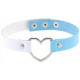 Collana Cuore Duo Bianco-Blu