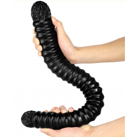 DoublePlayz Dildo Big Tortos 55 x 5,5 cm nero