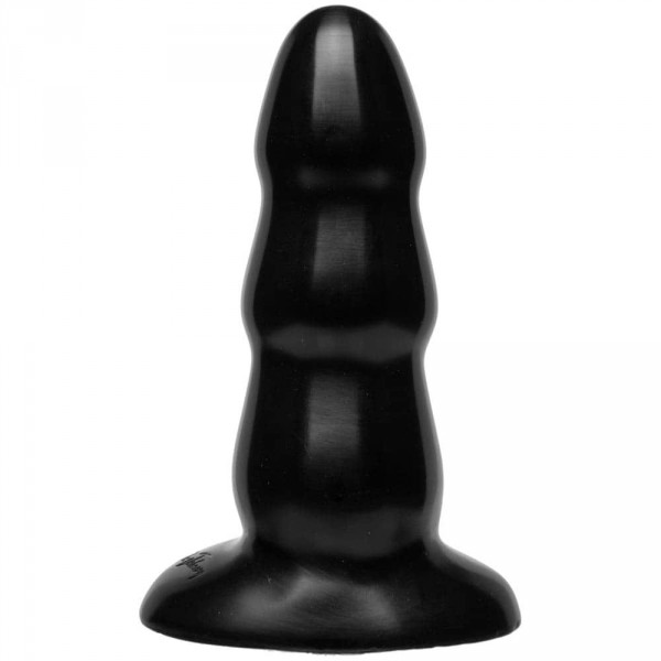 Butt Plug Triple 11 x 4,5 cm Negro