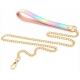 Sm Laser Pink Collar & Leash