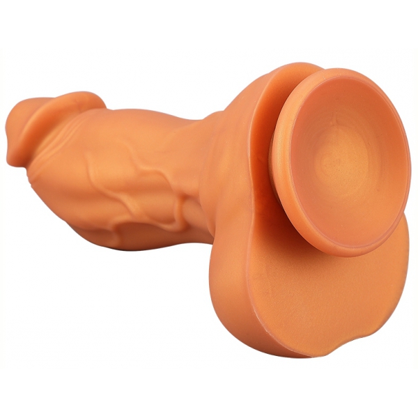 Siliconen Dildo Big Robb 17 x 6,3cm