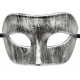 Cassy-Maske Silber