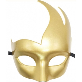 KinkHarness Flamy-Maske Gold