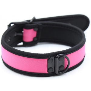 Kinky Puppy Collar de neopreno rosa Simply Puppy