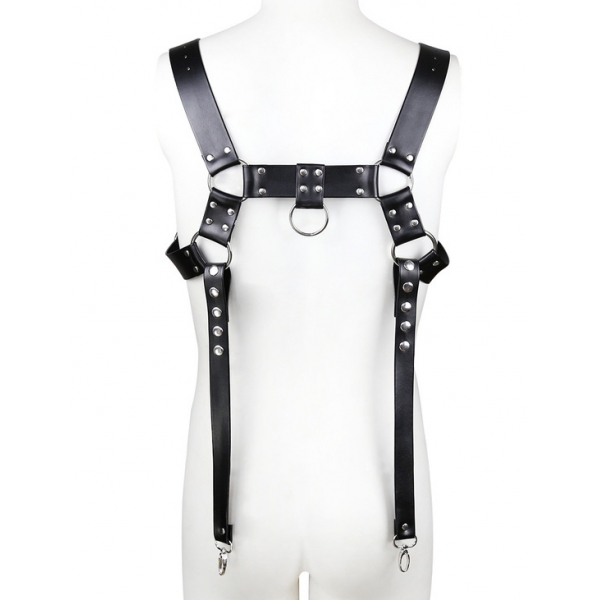 Garter Strap Leather Harness