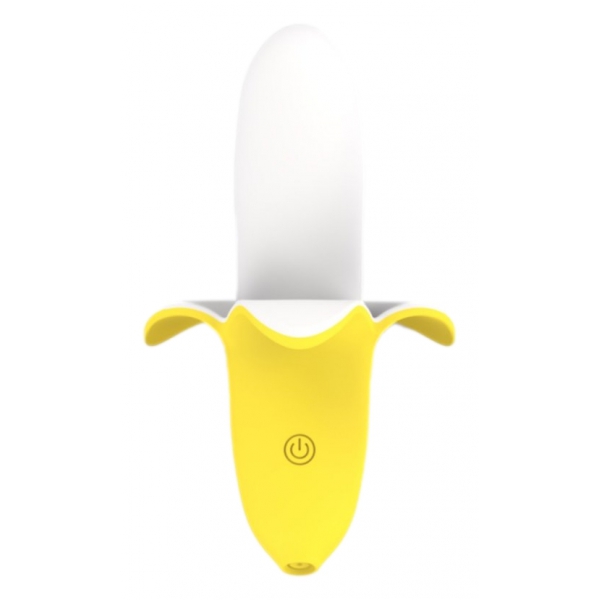 Dildo vibrante Hola Banana 8 x 3 cm