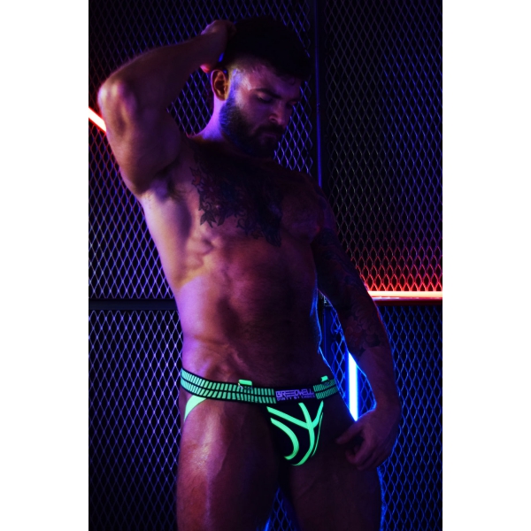 Jockstrap Hybred Neon Groen