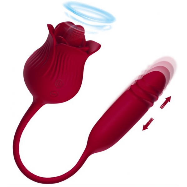 Dwich Roze Stimulator en Vibrator