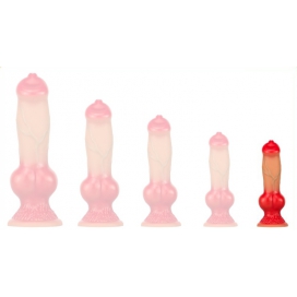 Real Lifelike Silicone Dildo - 5 Size S