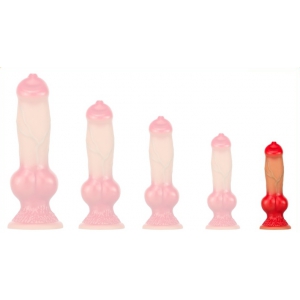 Animalorny Real Lifelike Silicone Dildo - 5 Size S