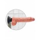 Consolador Vibrante con Bolas King Cock 20,5 x 5,7 cm Silla