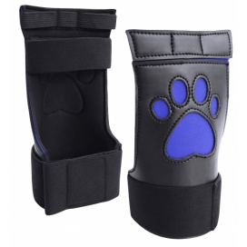 Puppy Paw Neopreen Handschoenen Zwart-Blauw
