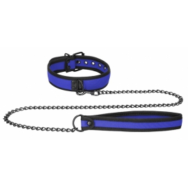 Ouch! Puppy Play Ouch Puppy Blue Neoprene Collar