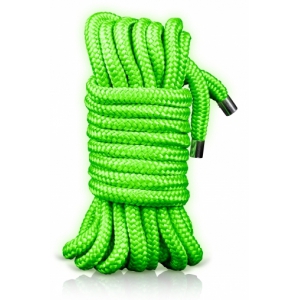 Ouch! Glow Glow Rope 5M glow-in-the-dark bondage touw