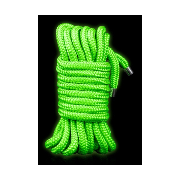 Bondage-Seil phosphoreszierend Glow Rope 5M