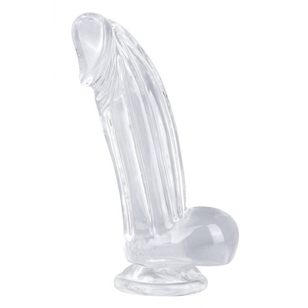 Dildo transparente Kolk S 12 x 3,5cm