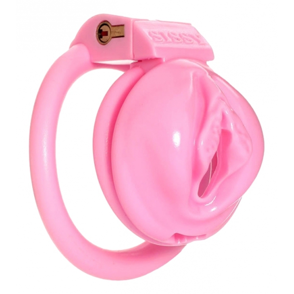 Chastity cage SISSY M 4.5 x 3.7cm Pink