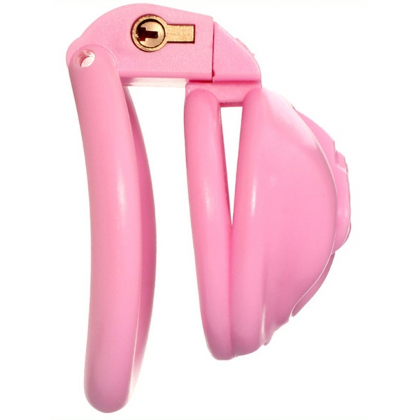 Chastity cage SISSY M 4.5 x 3.7cm Pink