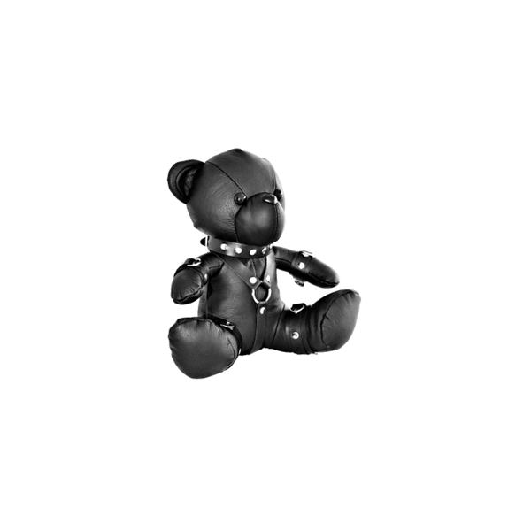 Leren beer Bendy De Bdsm Teddybeer Zwart