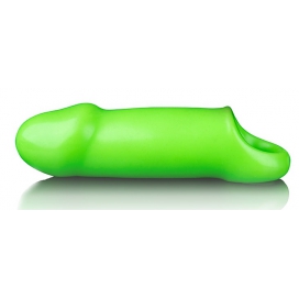 Ouch! Glow Funda para Pene Smooth Strong Glow 12 x 4,5cm