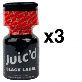 JUIC'D BLACK LABEL 10ml x3