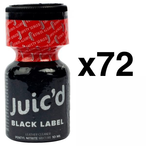 JUIC'D BLACK LABEL 10ml x72