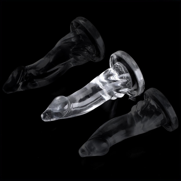 Transparent Realistic Dildo M