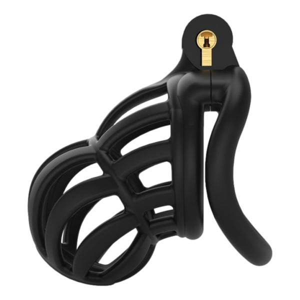 Narra Chastity Cage 8 x 3,6cm Preto