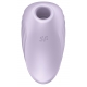 Stimolatore clitorideo viola Pearl Diver Satisfyer