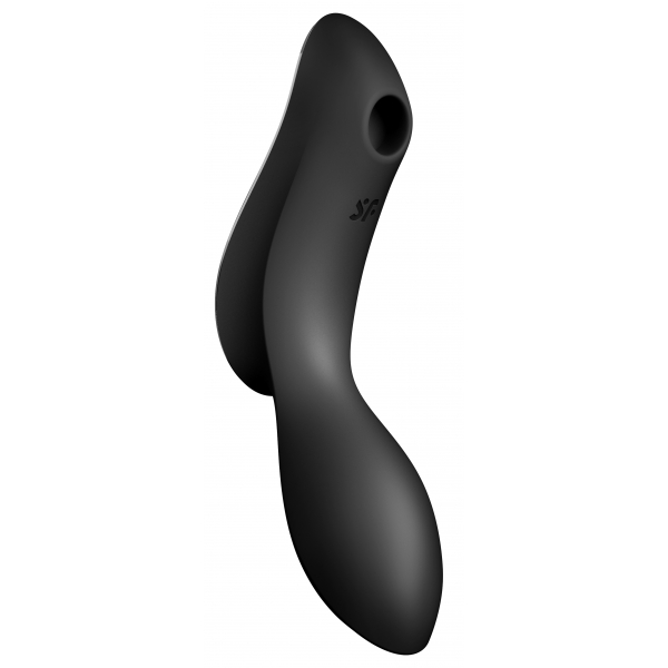 Curvy Trinity 2 Satisfyer Clitorisstimulator Zwart