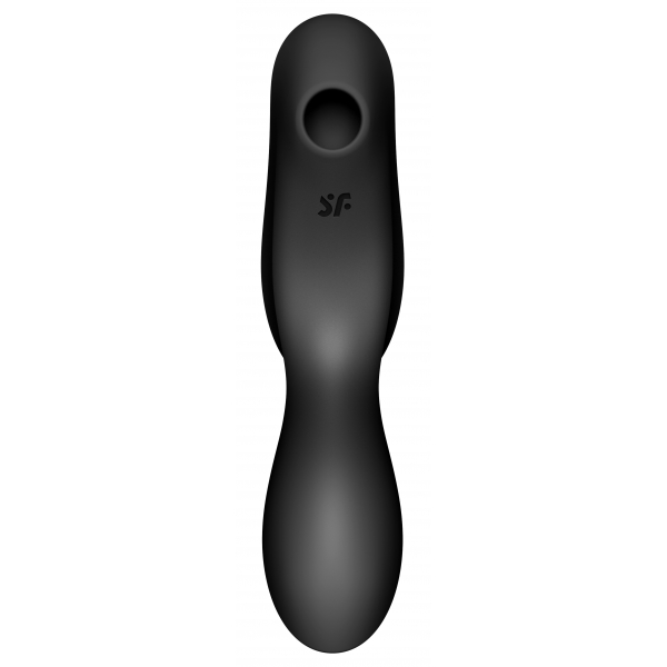 Curvy Trinity 2 Satisfyer Clitorisstimulator Zwart