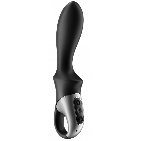 Vibrating dildo with handle Heat Climax Satisfyer 11 x 3.5cm
