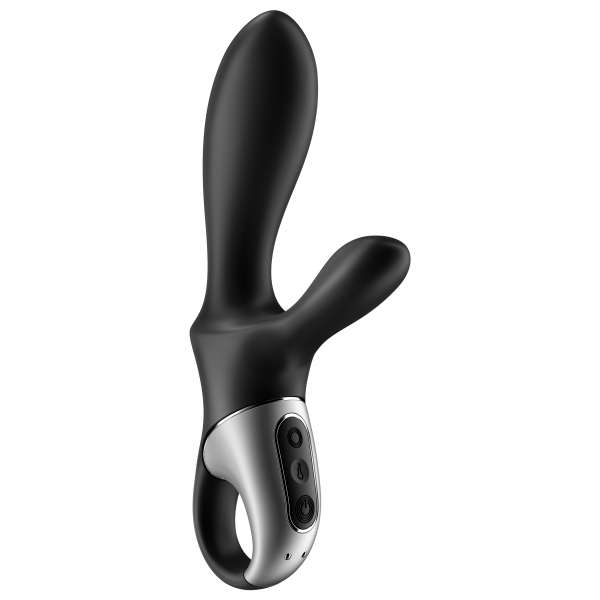 Estimulador de próstata conectado Heat Climax + Satisfyer 11 x 3,5 cm