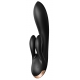 Vibro Rabbit connecté DOUBLE FLEX Satisfyer 20cm Noir