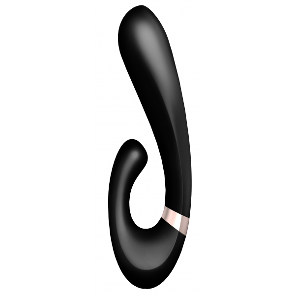 Stimolatore del punto G collegato Heat Wave Satisfyer 14 x 3,5 cm nero